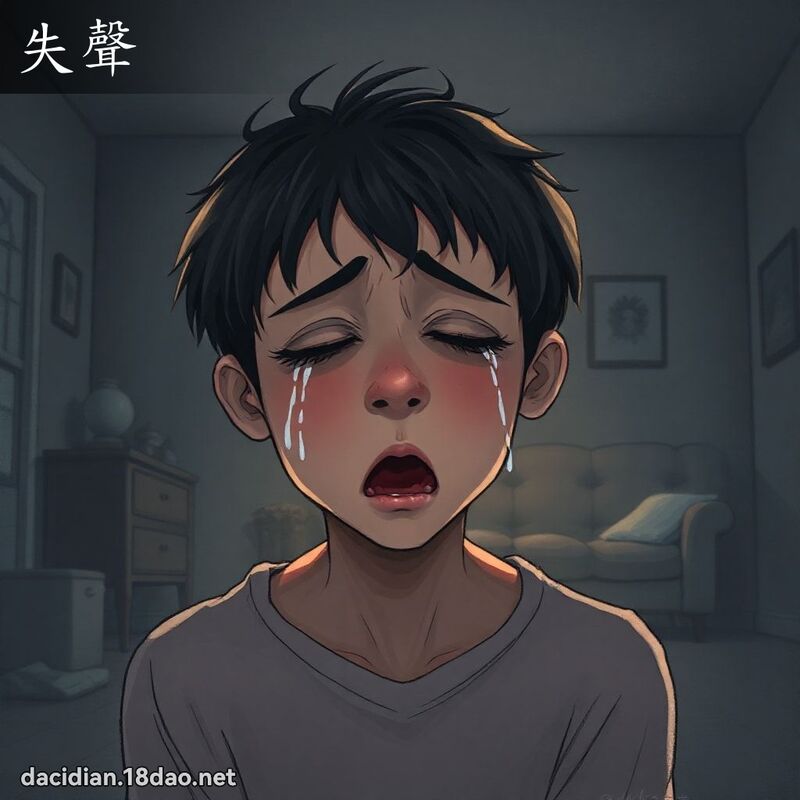 失聲 - 國語大辭典配圖