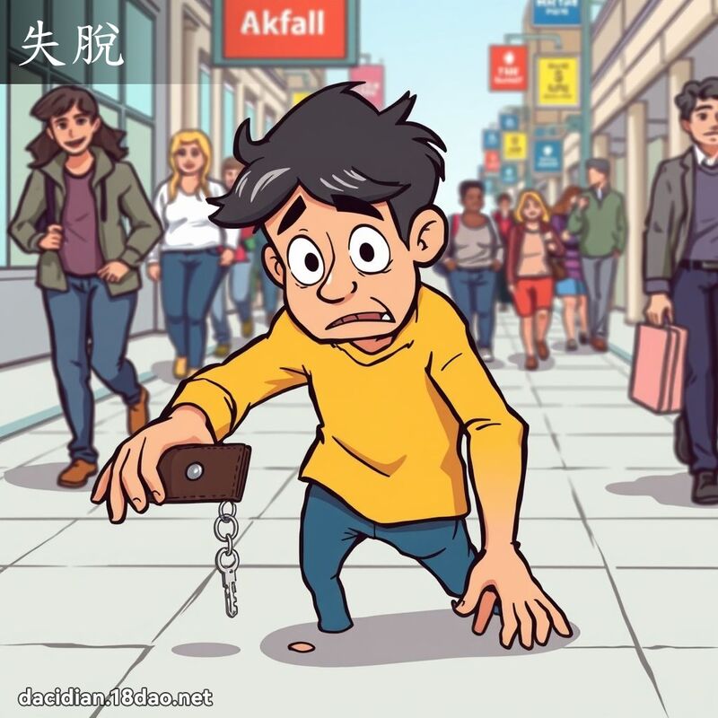 失脫 - 國語大辭典配圖