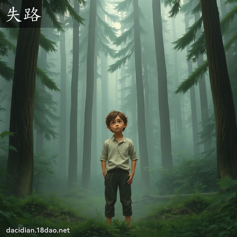 失路 - 國語大辭典配圖