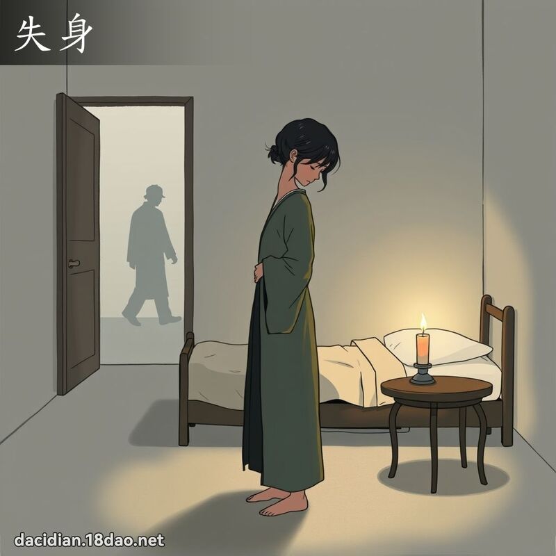 失身 - 國語大辭典配圖