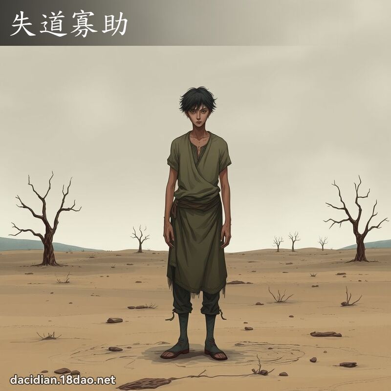 失道寡助 - 國語大辭典配圖