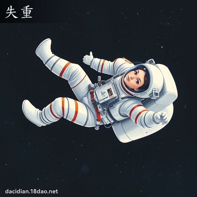 失重 - 国语大辞典配图
