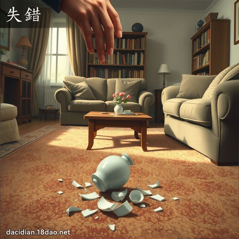失錯 - 國語大辭典配圖