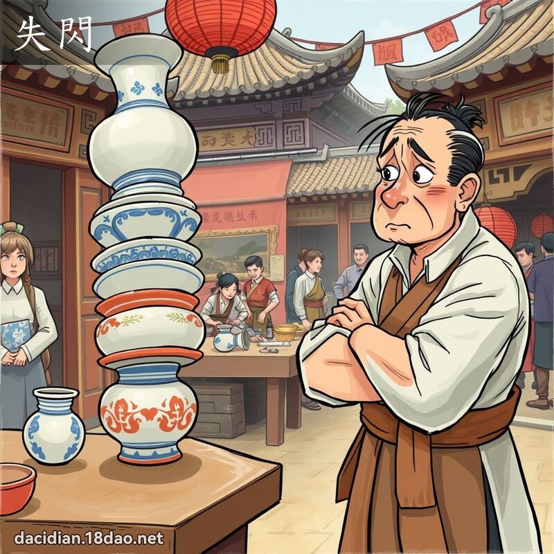 失闪 - 国语大辞典配图