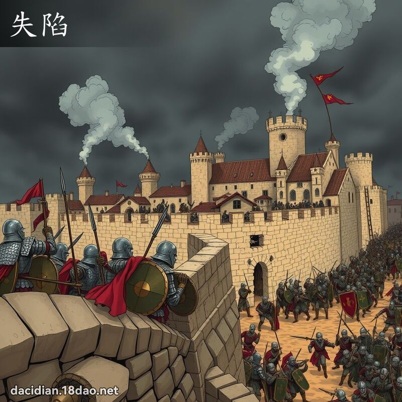 失陷 - 国语大辞典配图