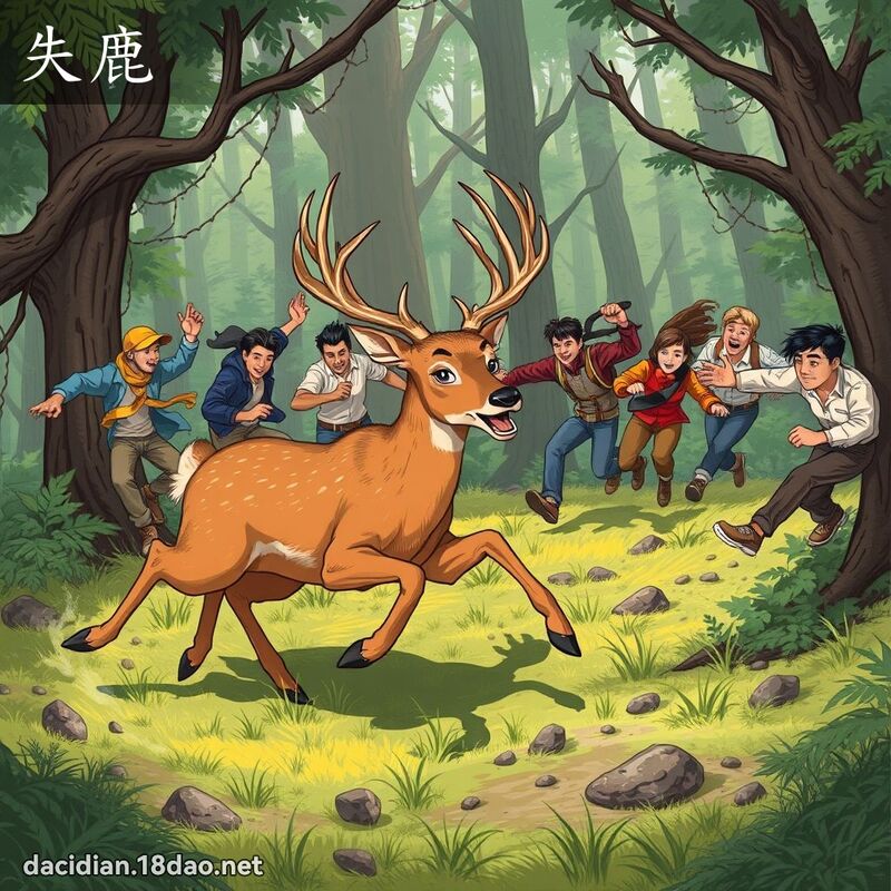 失鹿 - 國語大辭典配圖