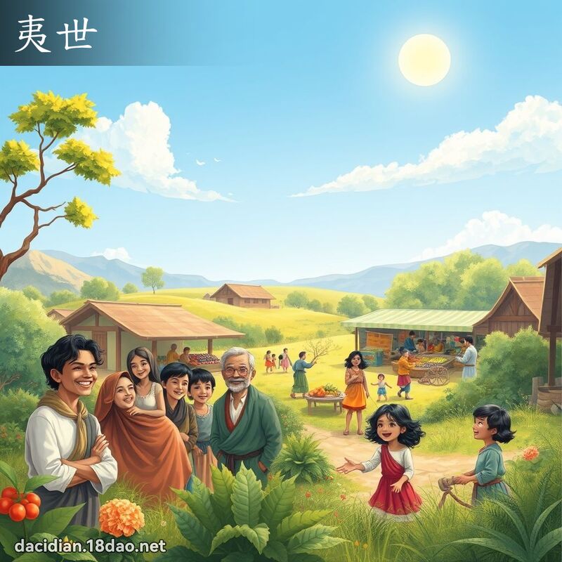 夷世 - 國語大辭典配圖