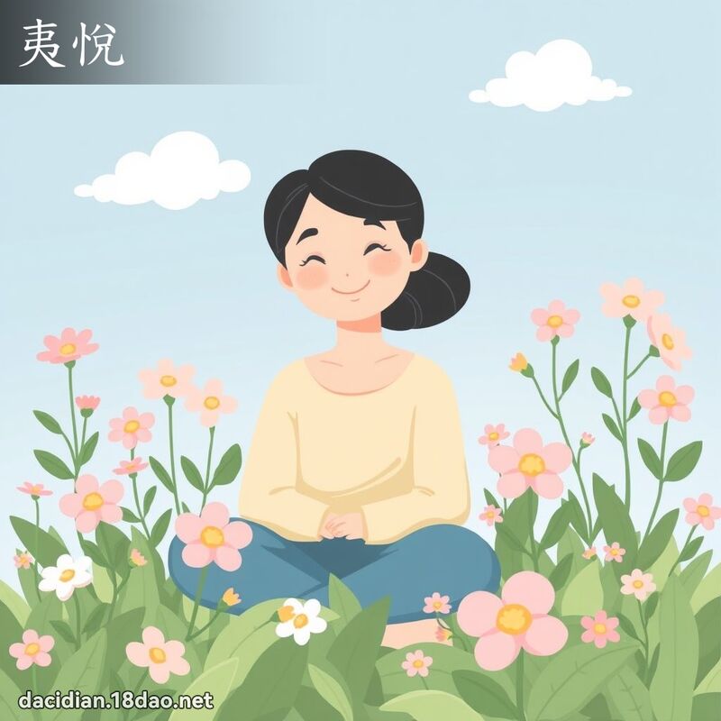夷悦 - 国语大辞典配图