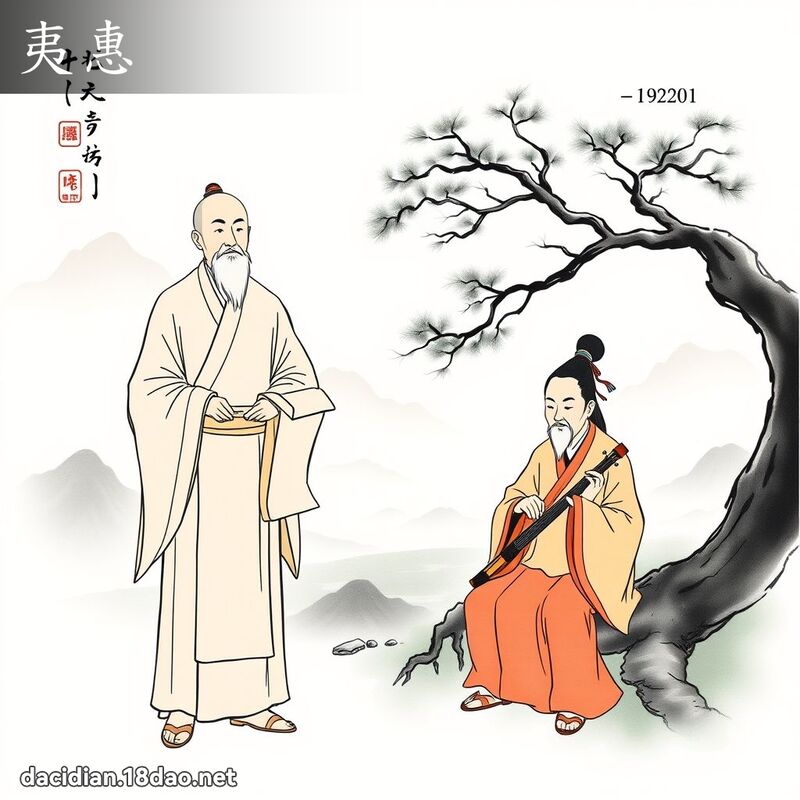 夷惠 - 國語大辭典配圖