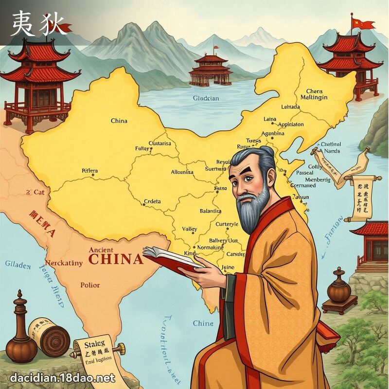 夷狄 - 國語大辭典配圖
