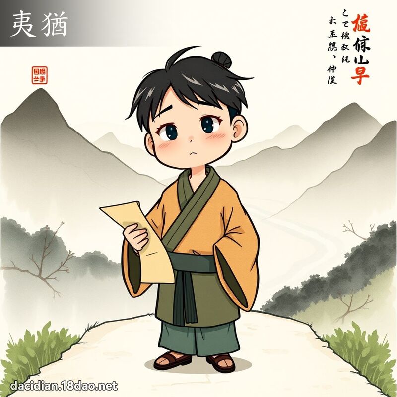 夷犹 - 国语大辞典配图