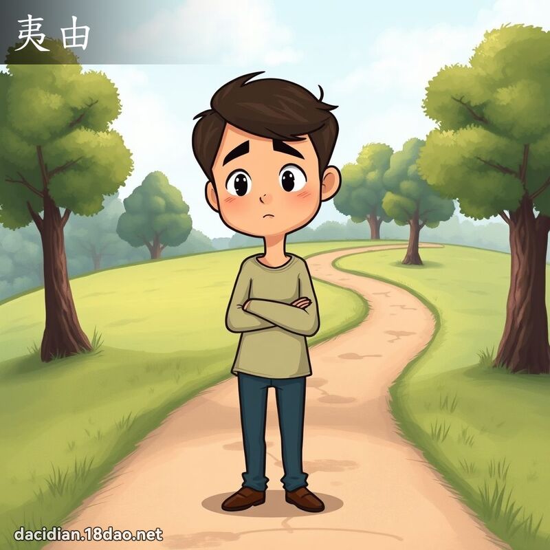 夷由 - 国语大辞典配图