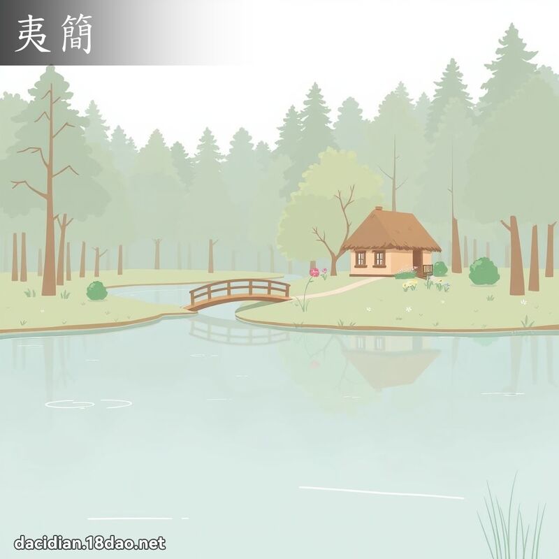 夷简 - 国语大辞典配图