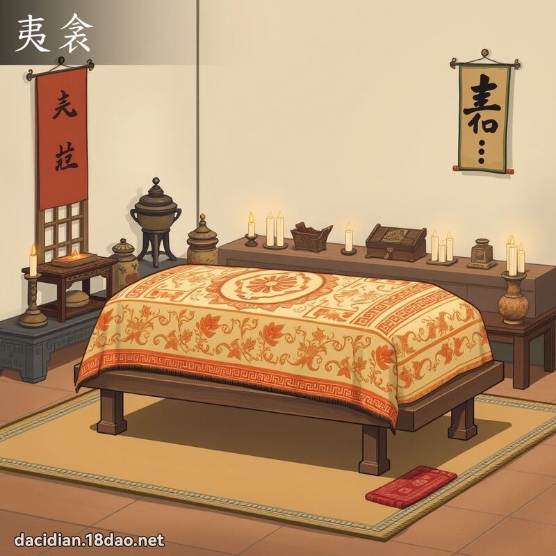 夷衾 - 国语大辞典配图