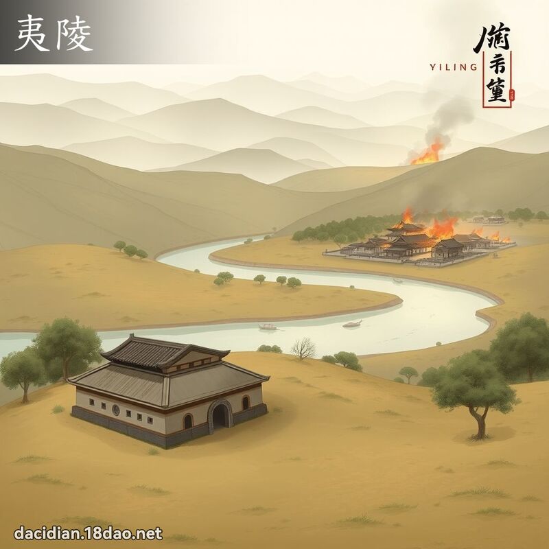 夷陵 - 國語大辭典配圖