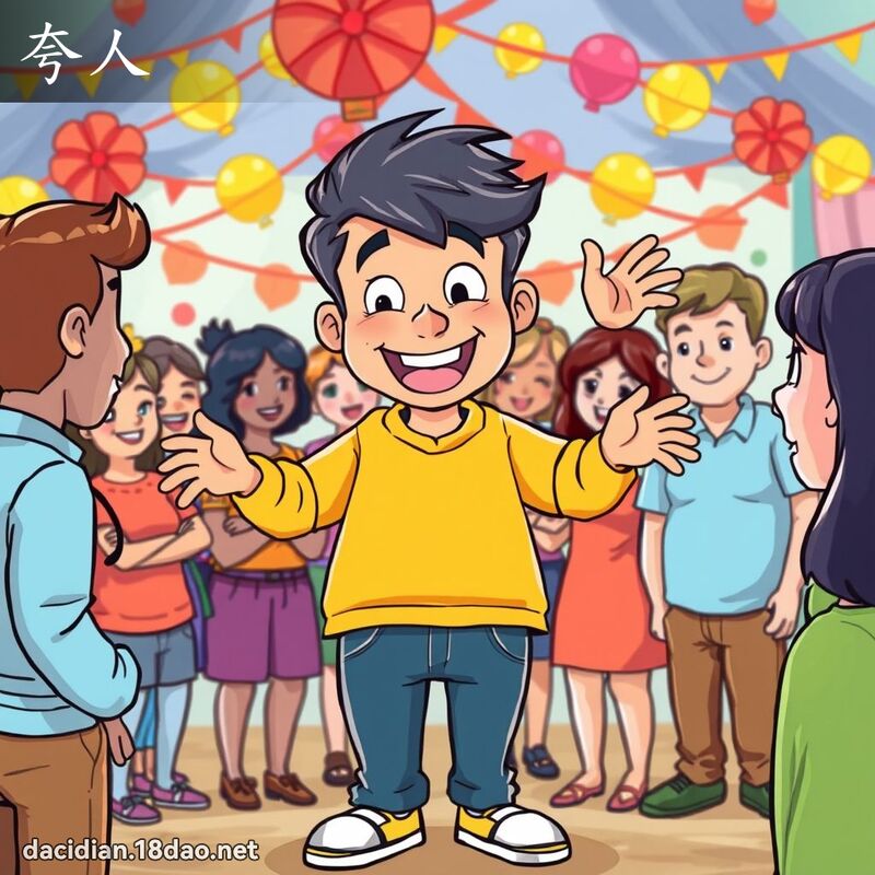 夸人 - 国语大辞典配图