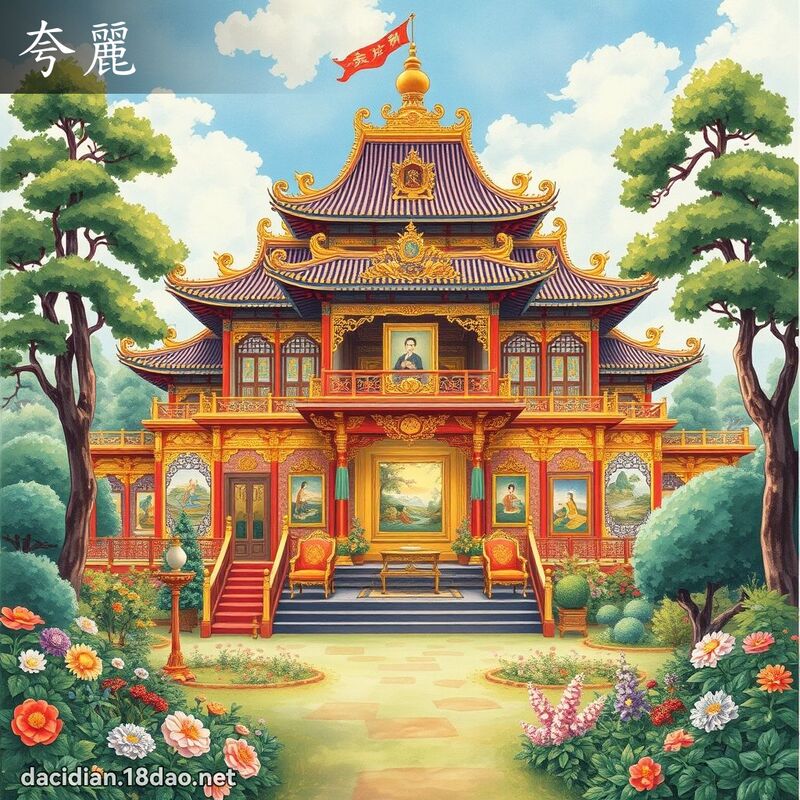 夸麗 - 國語大辭典配圖