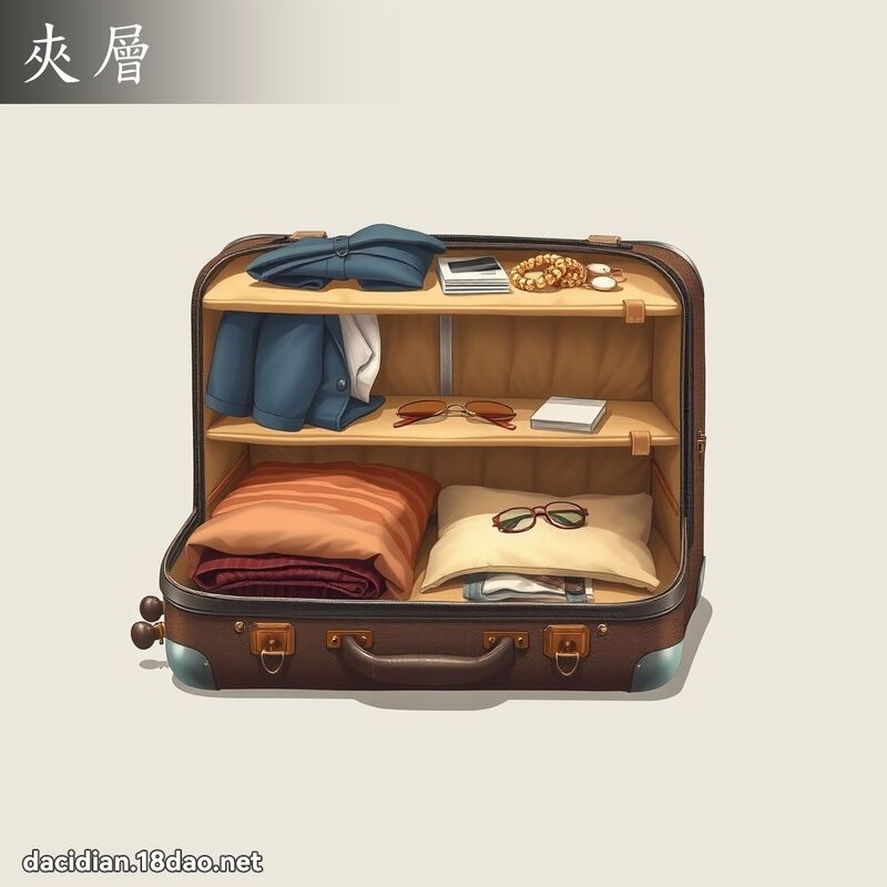 夾層 - 國語大辭典配圖