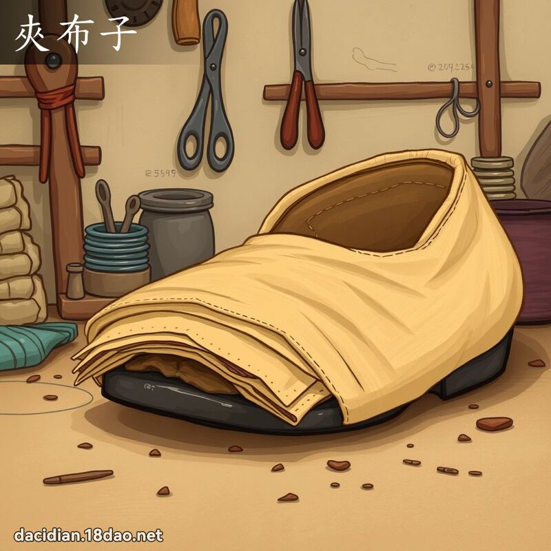夾布子 - 國語大辭典配圖