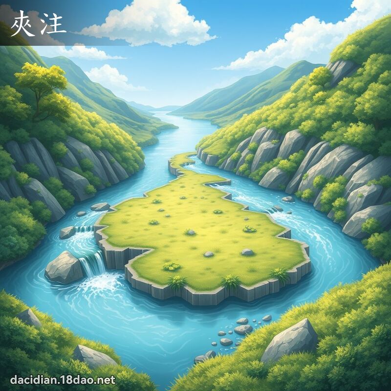 夾注 - 國語大辭典配圖
