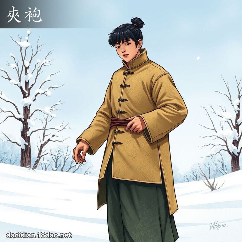 夹袍 - 国语大辞典配图