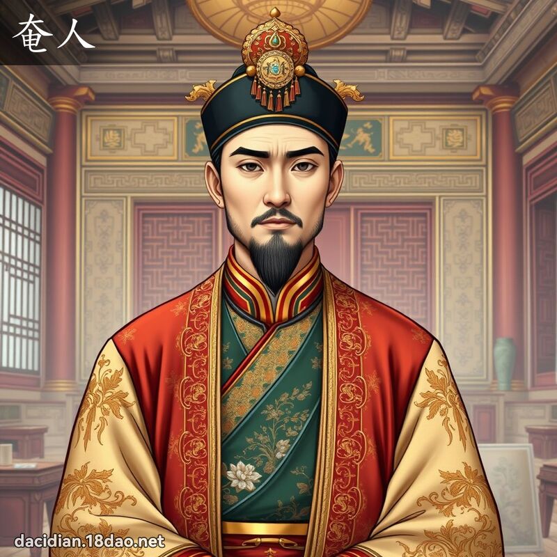 奄人 - 国语大辞典配图