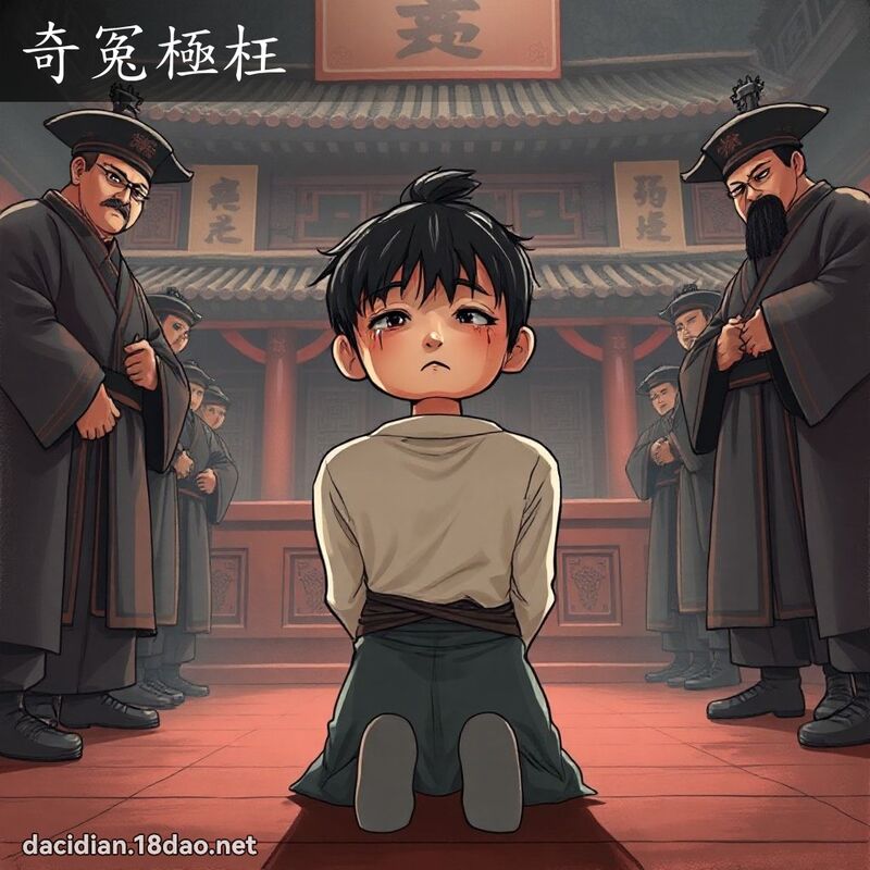 奇冤极枉 - 国语大辞典配图
