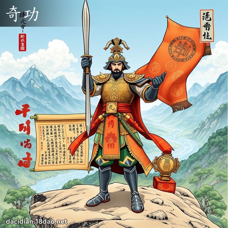 奇功 - 国语大辞典配图