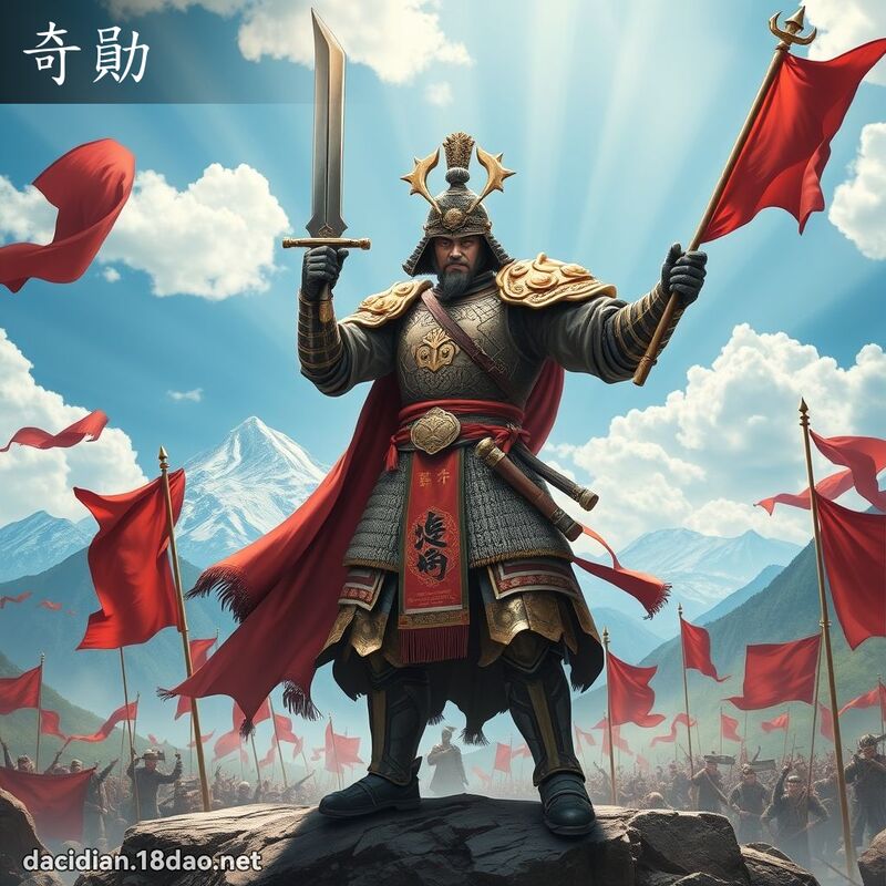 奇勛 - 国语大辞典配图