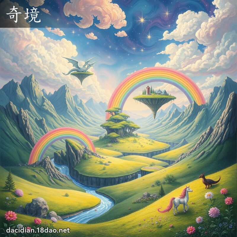 奇境 - 國語大辭典配圖