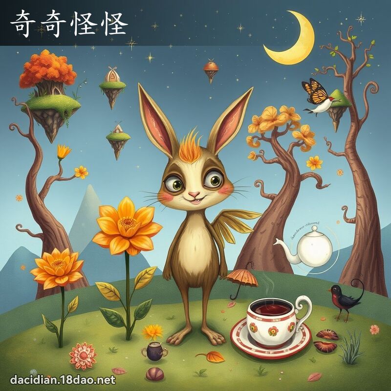 奇奇怪怪 - 國語大辭典配圖