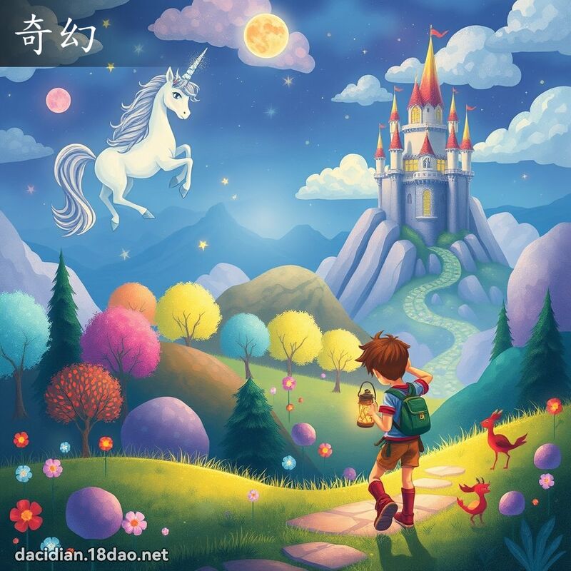 奇幻 - 國語大辭典配圖
