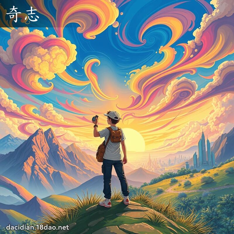 奇志 - 国语大辞典配图
