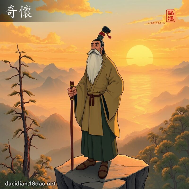 奇懷 - 國語大辭典配圖
