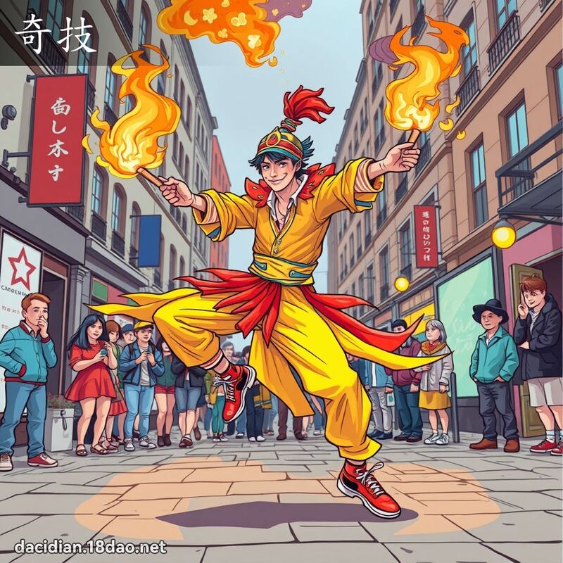 奇技 - 國語大辭典配圖