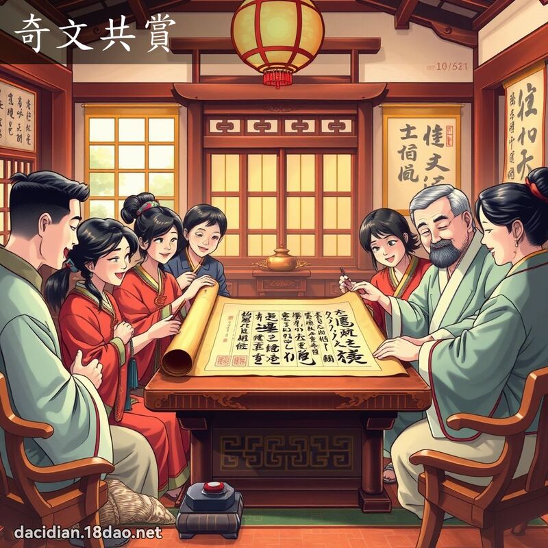 奇文共賞 - 國語大辭典配圖