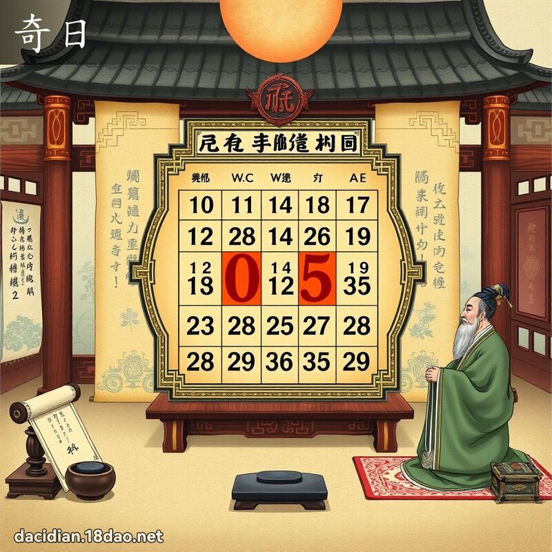 奇日 - 國語大辭典配圖