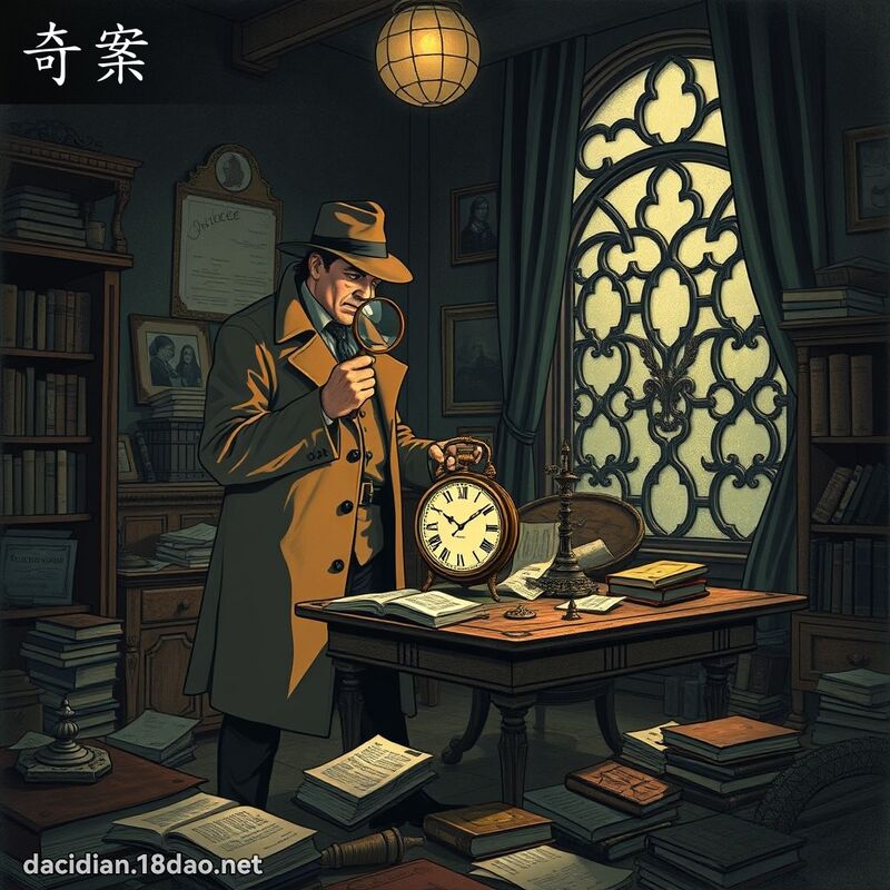 奇案 - 國語大辭典配圖