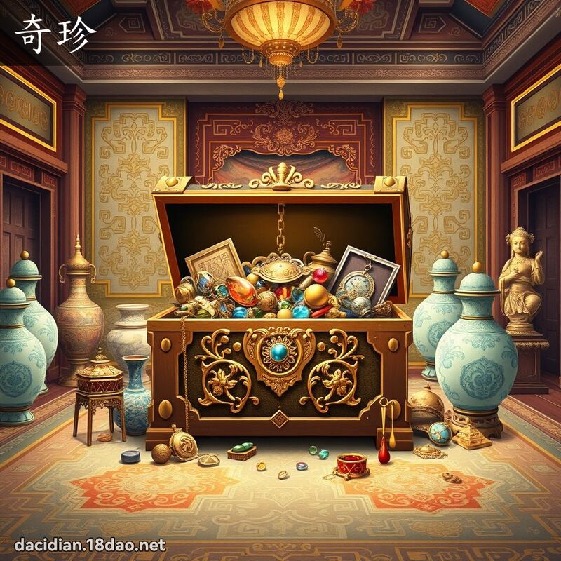奇珍 - 国语大辞典配图
