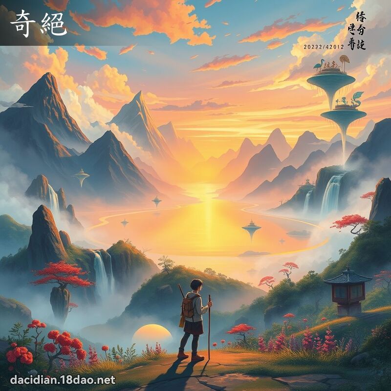 奇绝 - 国语大辞典配图