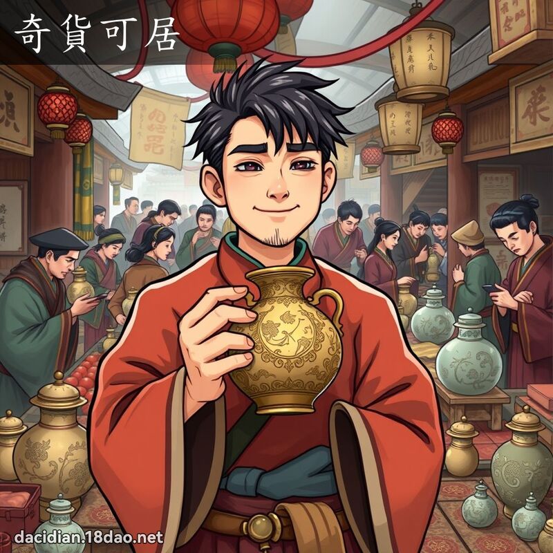 奇货可居 - 国语大辞典配图