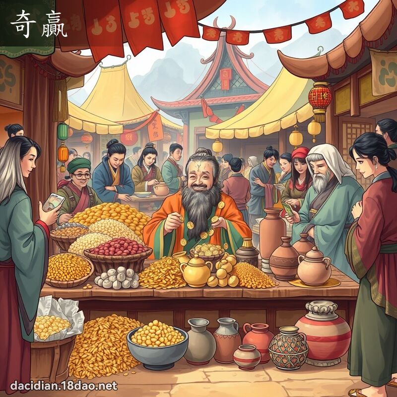 奇贏 - 國語大辭典配圖