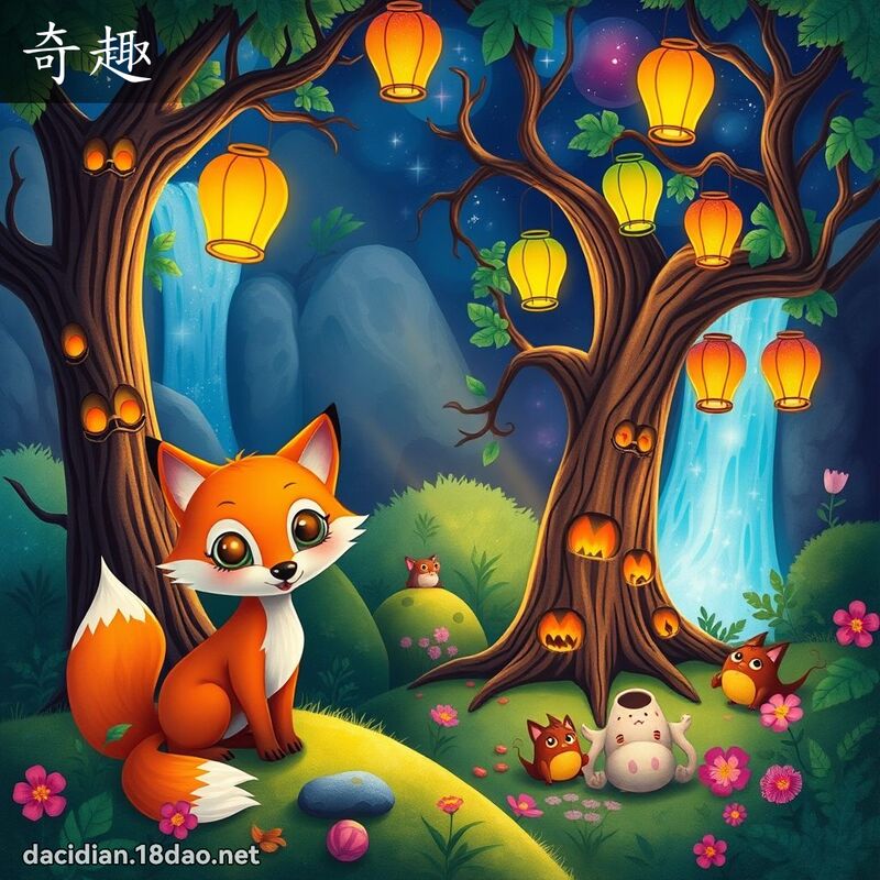 奇趣 - 國語大辭典配圖