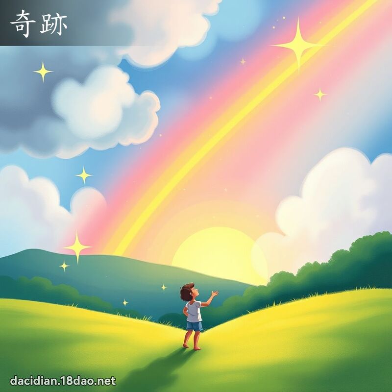 奇跡 - 国语大辞典配图