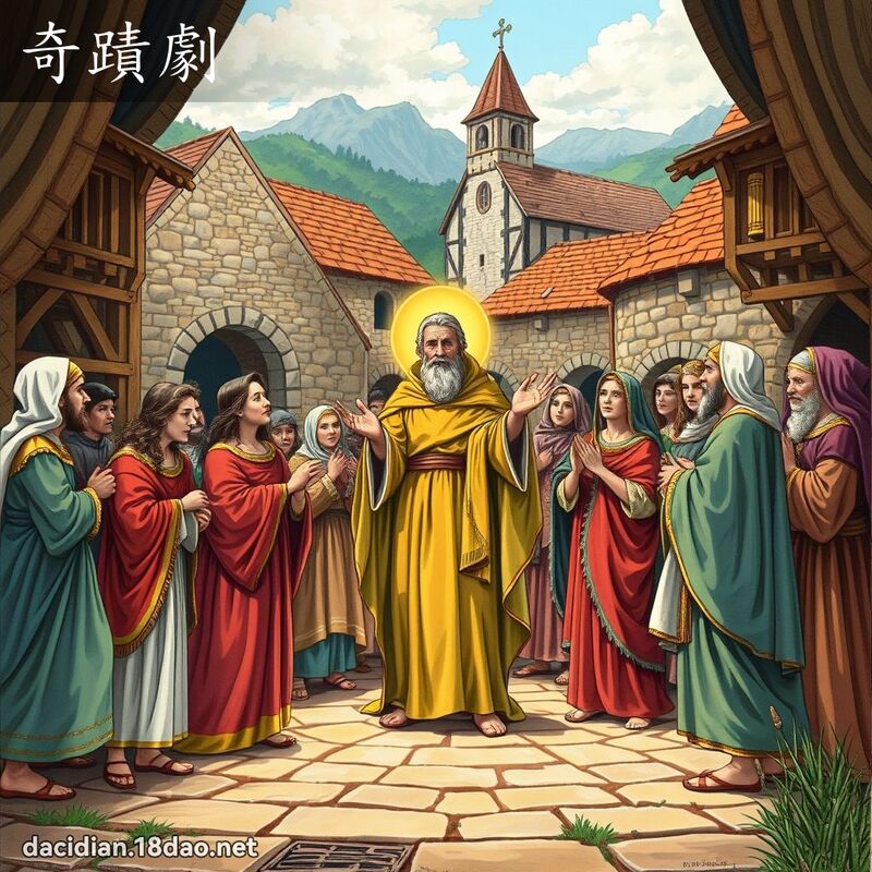 奇蹟劇 - 國語大辭典配圖