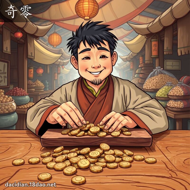 奇零 - 國語大辭典配圖