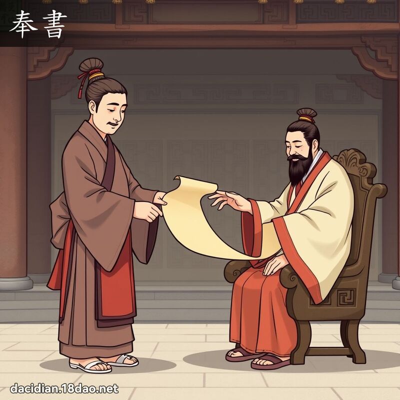 奉書 - 國語大辭典配圖