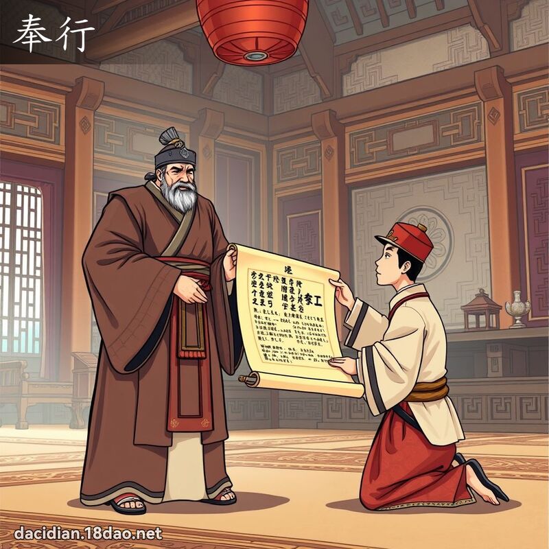 奉行 - 国语大辞典配图