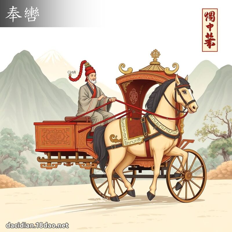 奉轡 - 國語大辭典配圖