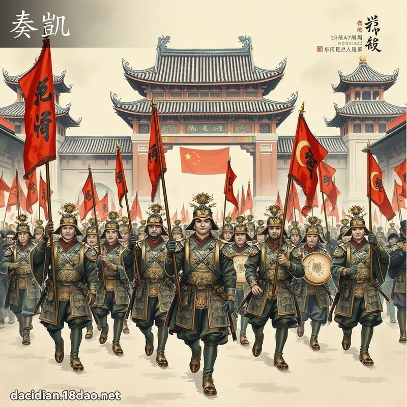奏凯 - 国语大辞典配图